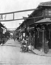 Barrio Chino en Shanghái, finales del siglo XIX